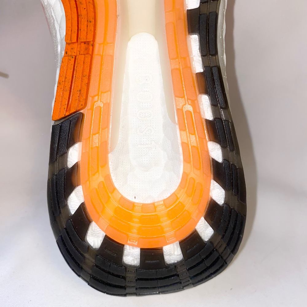 adidas Women's Athletic Shoes Beige with Peach Accents - Picture 16 of 16